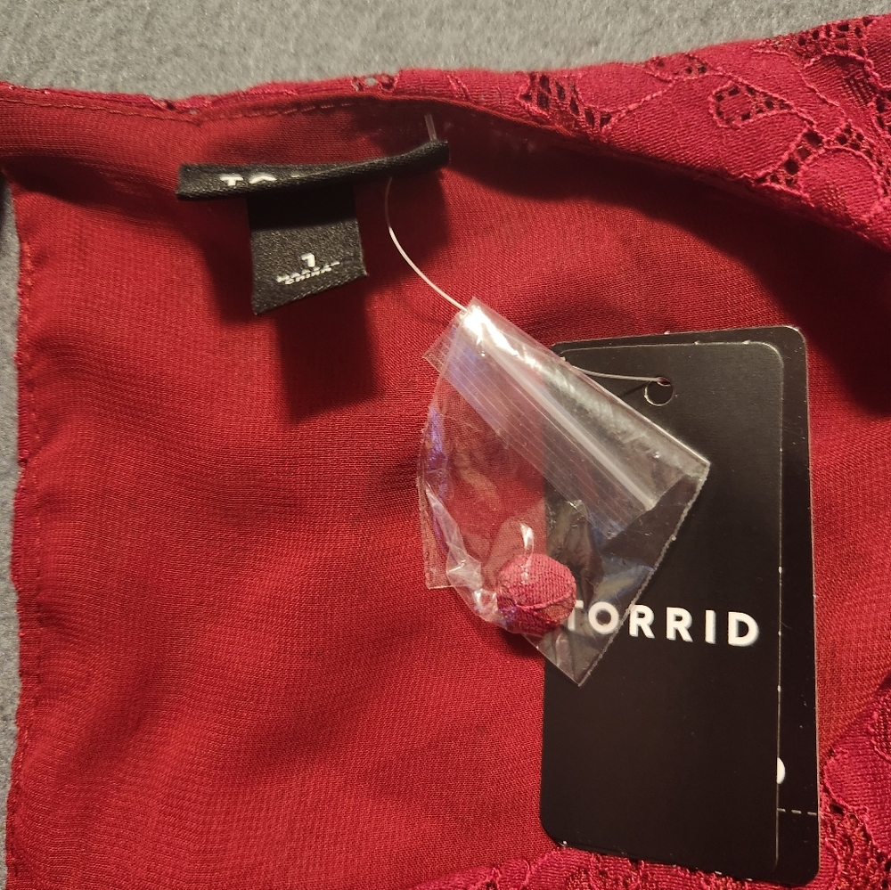Torrid Size 14-16 Red - Picture 6 of 13